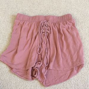 Charlotte Russe Dusty pink shorts